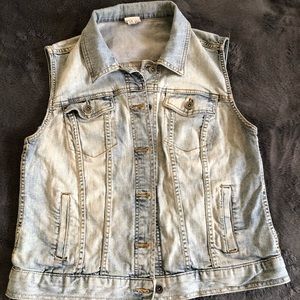 Light Wash Merona Denim Vest